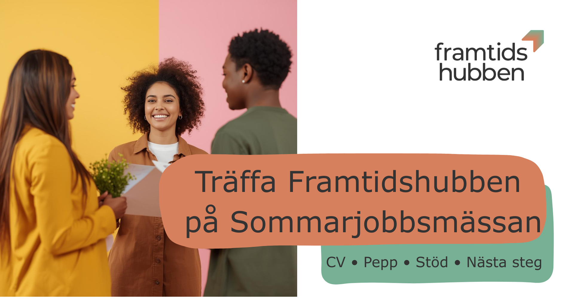 Träffa Framtidshubben på Sommarjobbsmässan i Tynnered
